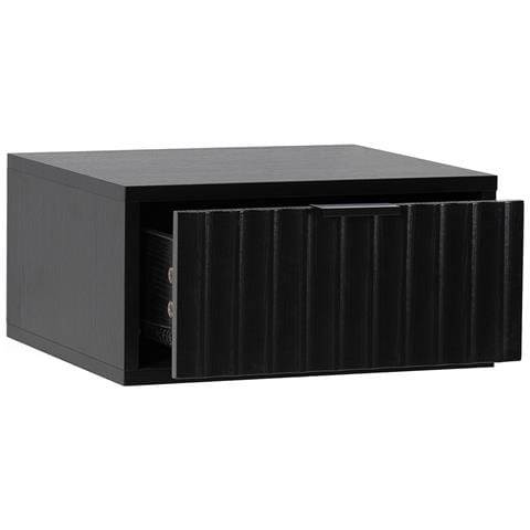 Set Di 2 Comodini Sospes Lluvia 1 Cassetti Colore Nero - Foto 2