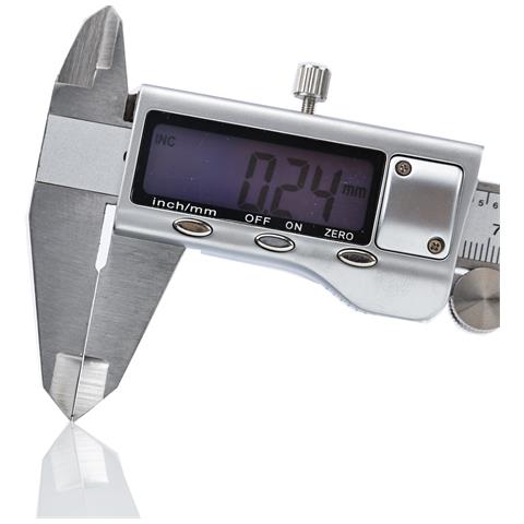 Calibro Digitale Professionale - Ampio Display Lcd, Acciaio Inox | Precisione 0,01 Mm, 0-150 Mm | Misurazioni Multiple - Foto 8