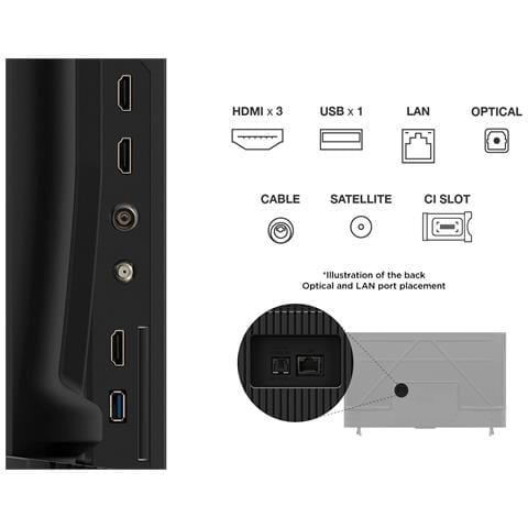 V6C 50V6C TV 127 cm (50") 4K Ultra HD Smart TV Wi-Fi Metallico 260 cd /m² - Foto 11