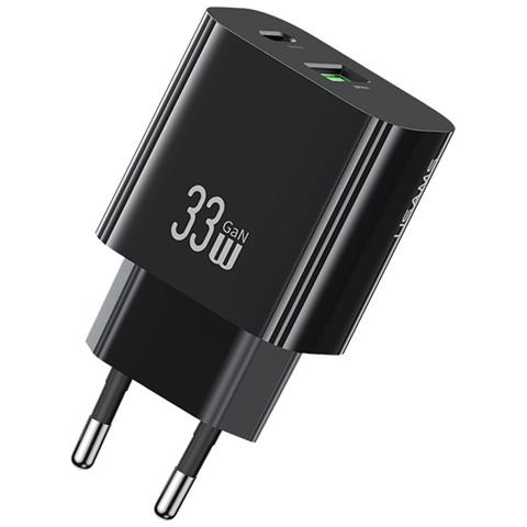 Caricatore da Parete per Apple iPhone 8-16 Series Dual Ports - Nero, 33W - Foto 4