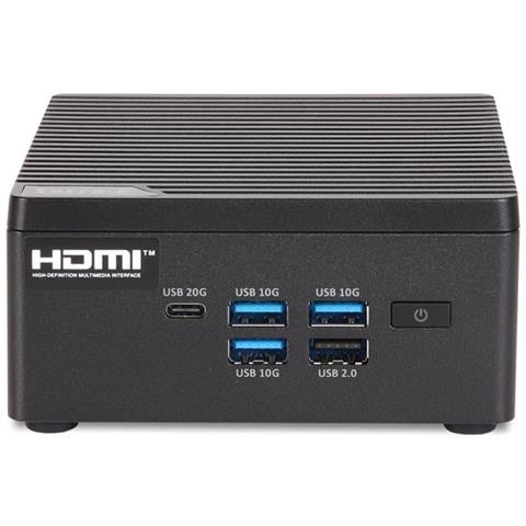 Micro 6100V1 Intel Core Ultra 5 125H 16 GB DDR5-SDRAM 500 GB SSD Windows 11 Pro Micro PC Mini PC Nero - Foto 4