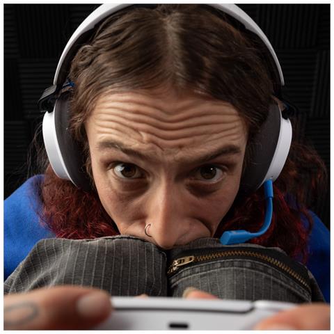 SLYR Pro Wireless Auricolare Con cavo e senza cavo A Padiglione Gaming USB Type-C / USB Type-A Bluetooth Nero, Blu, Bianco - Foto 5