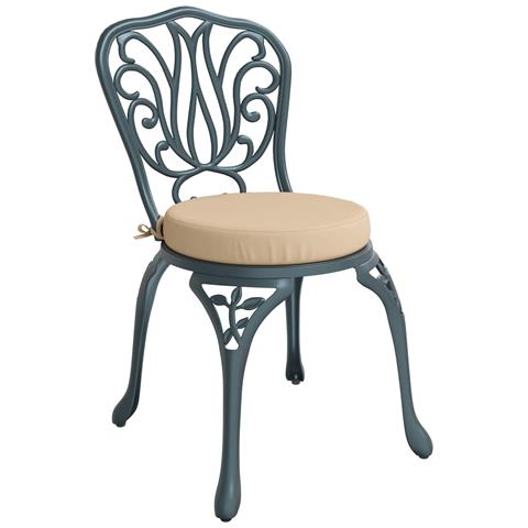 Cuscini per Sedia in 4 Pezzi SOEST 4 pz 100% Poliestere Crema - Foto 2