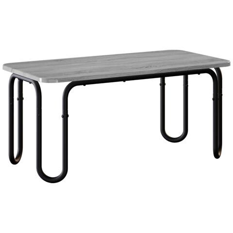 Tavolino da salotto Sonoma grigio 100 x 50 x 45 cm - Foto 1
