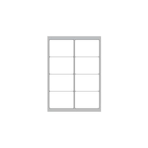 Etichette Autoadesive per Copiatrici Bianco A4 67.7 x 97 mm Opaca LP4MS-9967 - Foto 1