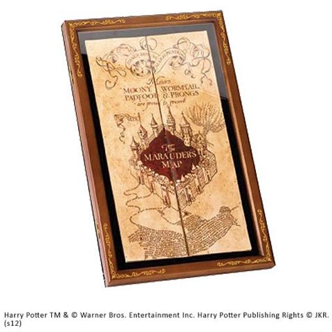 Mappa Malandrino Espositore Harry Potter Marauder S Map Display Case - Foto 2