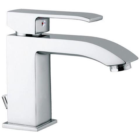 Miscelatore Lavabo Con Scarico Cromato Paffoni Level - Foto 3