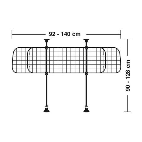 Dog Cargo Guard A Rete Metall - Foto 1
