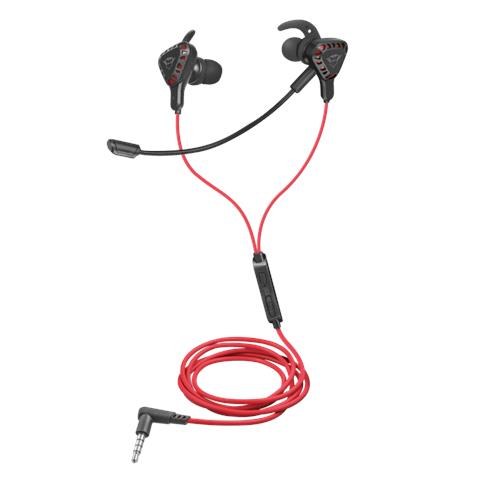 Auricolari Gaming GXT 408 Cobra Colore Nero e Rosso - Foto 2