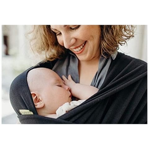 Wrap Marsupio Nero - Original Elastico Infant Sling Perfetto Per Il Neonato Neonati E Bambini Fino A 35 Libbre - Foto 2