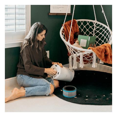 Filtro al carbone di ricambio per filtro TruSens Z-1000 Small per allergie e influenza, 1 confezione - Foto 3