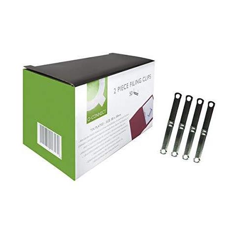 Q Connect 2 Pezzi Filing Clip (confezione Da 50)  - Foto 4