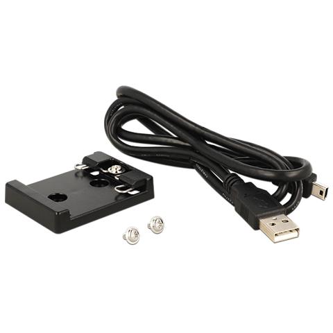 62502 RS-232 Mini USB 2.0 B Nero cavo di interfaccia e adattatore - Foto 2