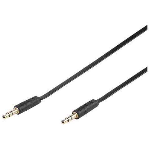 41133 cavo audio 1,5 m 3.5mm Nero - Foto 1