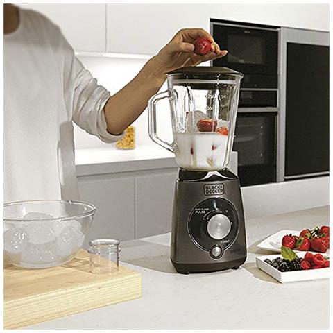 Bxjb1000E Frullatore a Bicchiere, 1000 W, 1.5 Liters, Plastica, Nero / Acciaio - Foto 2