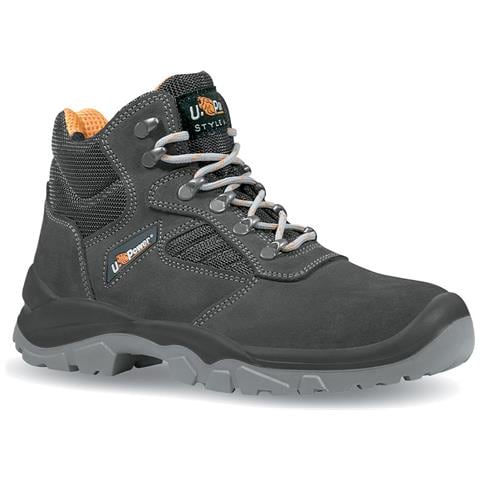 Upower Scarpe Da Lavoro Antinfortunistiche Alta Scamosciata S1p Src Mod. Real N. 38 - Foto 1