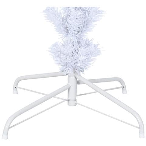 Albero Di Natale Artificiale Capovolto Con Base Bianco 210 Cm - Foto 7