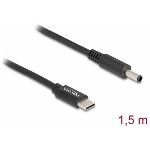 Cavo Di Ricarica Per Notebook Usb Type-c Maschio A Dell 4,5 X 3,0 Mm Maschio - Foto 2