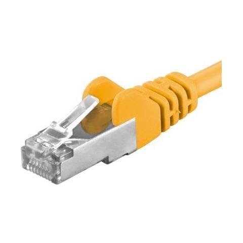 Sp6asftp020y Cavo Di Rete Giallo 2 M Cat6a Sf /utp (s-ftp) - Foto 1