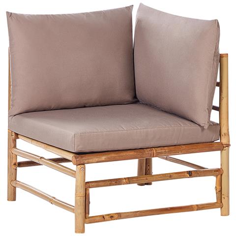 Modulo Da Giardino Angolare In Bambù Tortora Cerreto - Foto 8