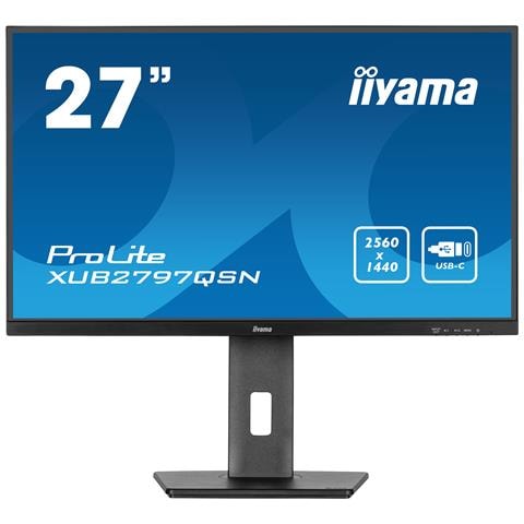 ProLite XUB2797QSN-B1 Monitor PC 68,6 cm (27") 2560 x 1440 Pixel Wide Quad HD LED Nero - Foto 1