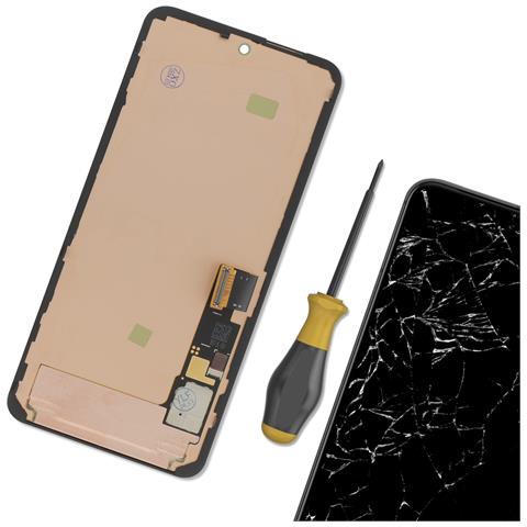Schermo Lcd E Vetro Touch Per Google Pixel 8 Senza Frame, Nero - Foto 2