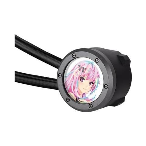 Processore Ultra EX ARGB Sistema Di Raffreddamento Per Computer Case Per Computer Processore Raffreddatore Di Liquidi Tutto In Uno 14 Cm Nero 1 Pz - Foto 2