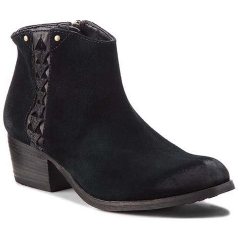 Donna Maypearl Fawn Stivali Con Zip In Pelle Nera 36 - Foto 2