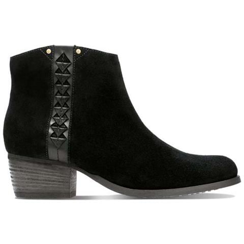 Donna Maypearl Fawn Stivali Con Zip In Pelle Nera 36 - Foto 1