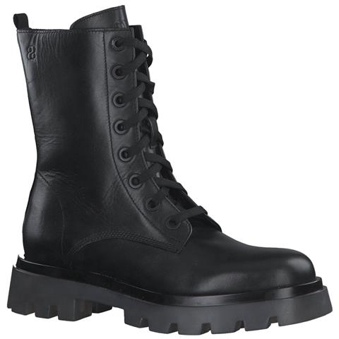 Black Casual Closed Booties Stivaletti Pelle Scarpe Donna Nero Eu 38, 5-25219-29 001 - Foto 2