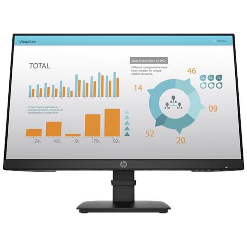 P24 G4 Monitor PC 60,5 cm (23.8") 1920 x 1080 Pixel Full HD Nero - Foto 1