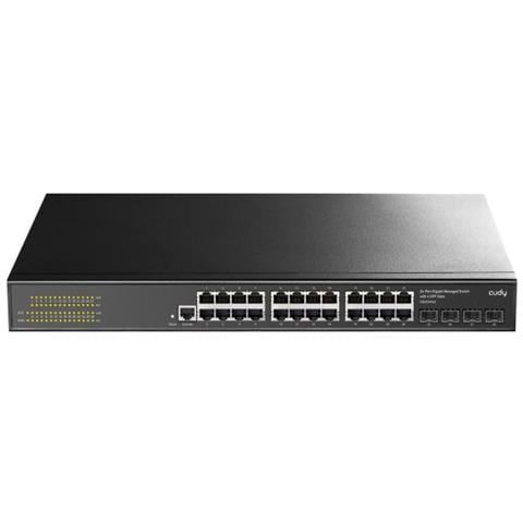 Cudy Gs2024s2 Switch Di Rete Gestito L2/l3 Gigabit Ethernet (10/100/1000) 1u Nero - Foto 1