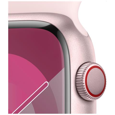 Watch Series 9 45 mm Digitale 396 x 484 Pixel Touch screen 4G Rosa Wi-Fi GPS (satellitare) - Foto 5