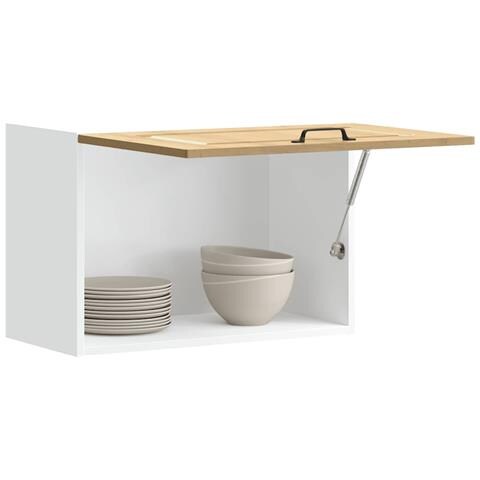 Pensile Da Cucina Kalmar Rovere Artigianale Legno Multistrato - Foto 1