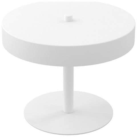 Lampada Da Tavolo Nemo In Acciaio Bianco Opaco - Foto 1