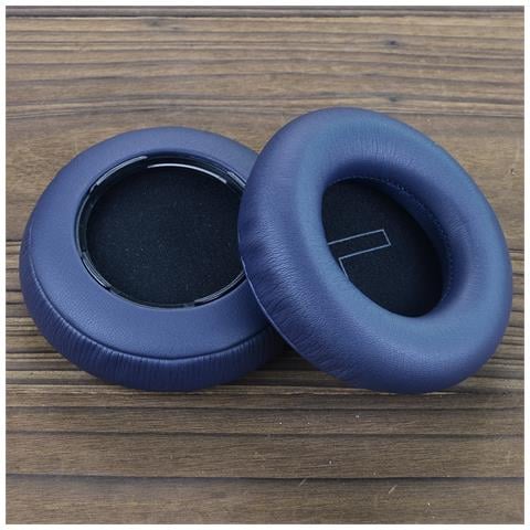 Cuscinetti Auricolari In Pelle Proteica Nera Per B&o Beoplay H9 3a Generazione - Foto 2