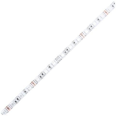 Scrivania con Luci LED Legno Antico 200x55x91 cm in Truciolato - Foto 9