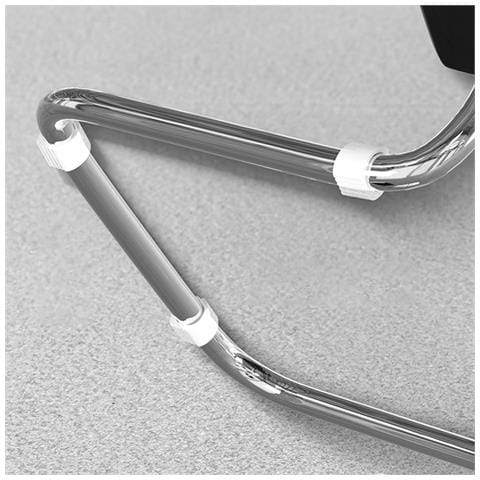 10 Pezzi Di Cuscinetti Per Gambe Di Mobili A Forma Di Arco White M - Foto 2