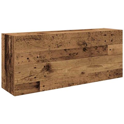 Mobile da Bagno Legno Antico 100x25x40 cm in Truciolato - Foto 1