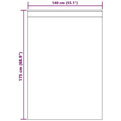 Tende con tende 2 pcs Rosa scuro 140 x 175 cm Velluto - Foto 8