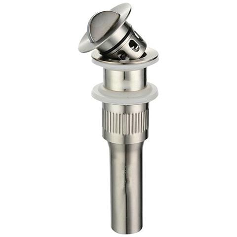 Piletta Di Scarico Per Lavabo In Acciaio Inox 201 Da 18cm Con Filtro A Cestello Ribaltabile - Foto 1