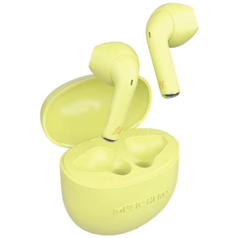 MHTWSNUSOULBTY cuffia e auricolare True Wireless Stereo (TWS) In-ear Musica e Chiamate Bluetooth Giallo - Foto 1