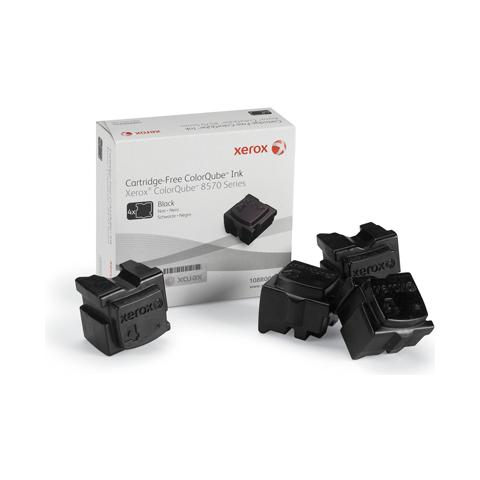 Cartuccia Ink Originale Nera ColorQube 8570 Capacità 16700 Pagine Confezione 4 pezzi - Foto 2