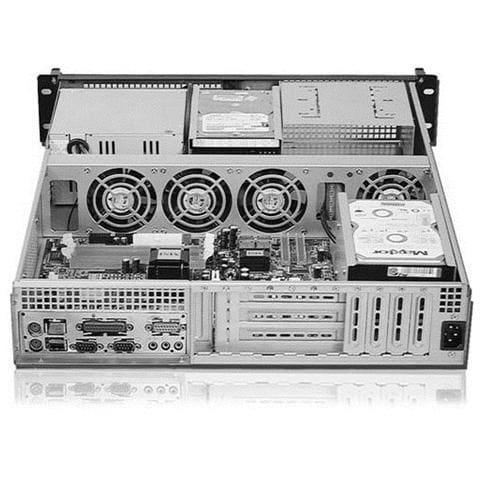 I-CASE IPC-2055 - Chassis Industriale da Rack 19'' 2U Nero - Foto 2