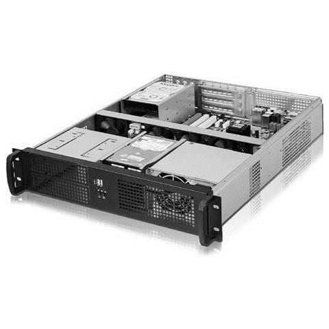 I-CASE IPC-2055 - Chassis Industriale da Rack 19'' 2U Nero - Foto 1