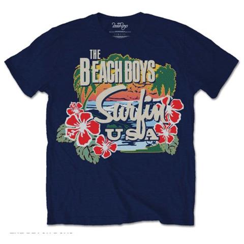 Beach Boys (The) - Surfin' Usa Tropical (T-Shirt Unisex Tg. M) - Foto 1