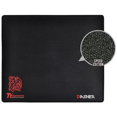 Tappetino Mouse Tt Esports Dasher Nero Medio - Foto 2