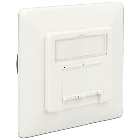 Dose 2xRJ45 LSA Unterputz Cat. 6A - Foto 3