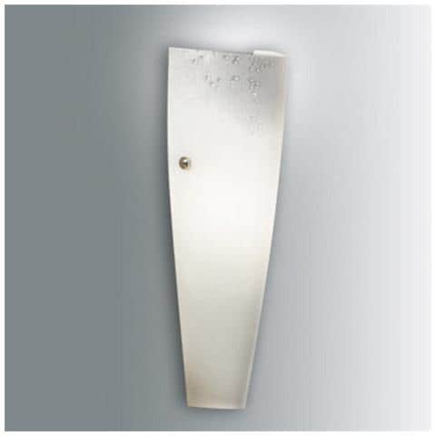 2642-21-102 Applique Dedalo Colore Bianco In Metallo E Vetro Soffiato E27 1x60w Ip44 - Foto 1