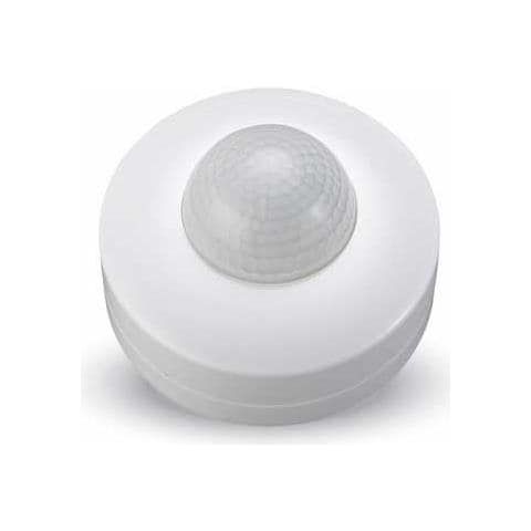 Sensore Di Movimento Infrarossi Crepuscolare Con Funzione Manual Override Montaggio A Soffitto 360° Bianco Ip20 Vt-8049 - Sku 1355 - Foto 1
